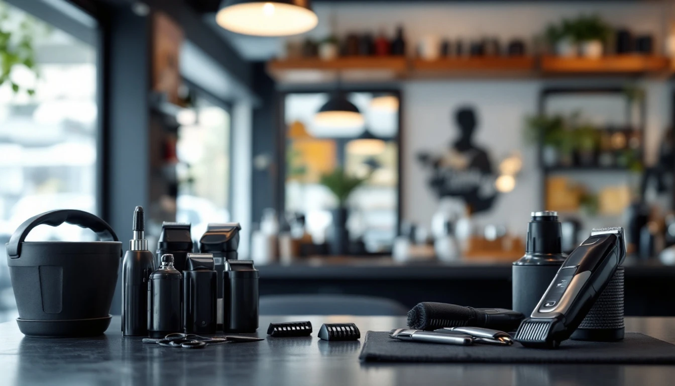 Corte de pelo para hombre con barba y degradado en Illescas